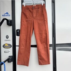 Universal thread ankle crop wide leg pant